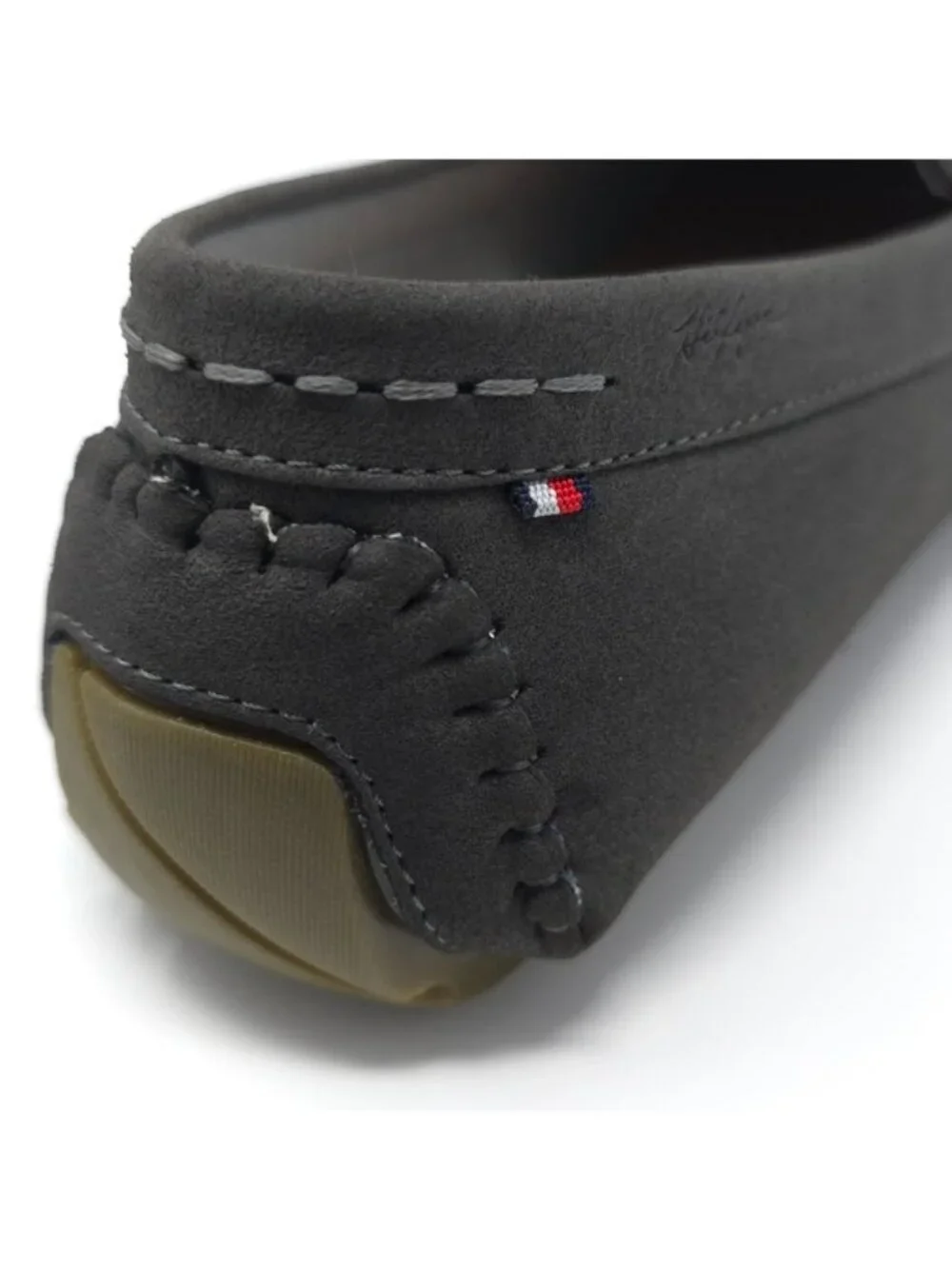 Tommy Hilfiger Atino Medium Dark Gray Slip-On Driving Loafers 11M
